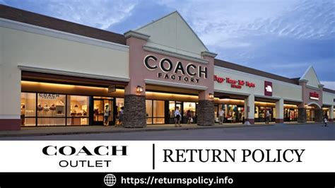 coach outlet online return policy.